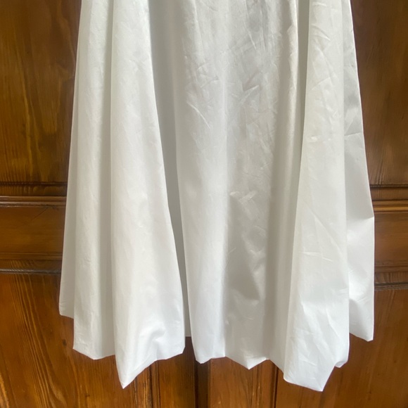 ZARA Collection White Balloon Hem Midi Skirt Size XS NWT! - Picture 8 of 12